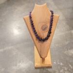 Yuvarlak Düz Kesim Ametis Kolye